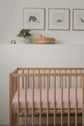 Baby Cot Sheets - Tickled Pink