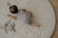 Round Baby Play Mat - Soft Ecru