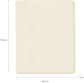Rectangle Baby Play Mat - Soft Ecru
