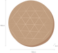 Round Baby Play Mat - Soft Ecru