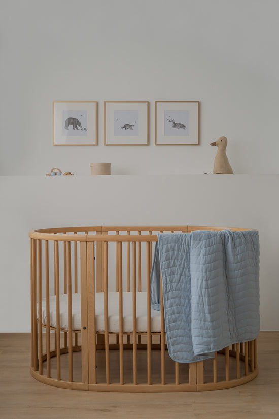 Toddler Quilt - Hush Blue